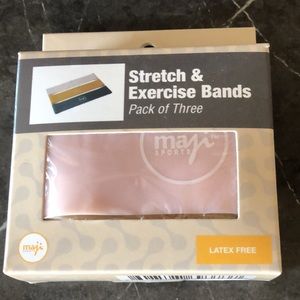 Stretch and Exercise Bands. Never opened.